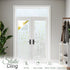 rabbitgoo Window Privacy Film - Frosted Glass Window Film, Decorative Privacy Cling, UV Blocking Static Cling Bathroom