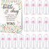 TrelaCo Bottle Chug Baby Shower Game 20 Pcs Baby Bottles Shower Favor