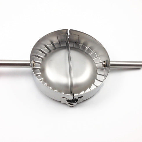 Stainless Steel Ravioli Mold Dumpling Press Maker - Pierogie Pie Crimper, Kitchen Gadgets, 4 Inch