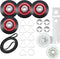 Upgrade 4392067 Dryer Repair Kit with 661570 Drum Belt & W10837240 Idler Pulley, Replacement Part for Whirlpool Kenmore