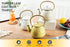 40 oz (1200 ml), Tea Kettle, TOPTIER Japanese Cast Iron Teapot with Infuser for Loose Leaf and Tea Bags, Stovetop Safe
