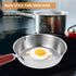 ABOOFAN Small Egg Frying Pan, 24CM Mini Nonstick Omelet Pan for Home Kitchen