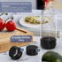 2 Packs Mycket Soda Water Bottle Caps, Soda Carbonating Bottles Caps Compatible with Most Soda Machine BottleBlack
