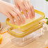 280g UNIVIVO Airtight Butter Slicer Cutter and Keeper - Butter Storage Container Dish with Lid for Fridge, Fresh Butter