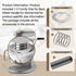 Comfy Grip Bare Metal Handle for KitchenAid Bowl-Lift Stand Mixers, 5 Plus, 5 Qt, 8 Qt - Non-slip Grip (Black)