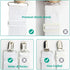 Bed Sheet Holder Straps - Fitted Sheet Keepers Fasteners, Elastic Adjustable Holders for a Wrinkle-Free Bed Sheet
