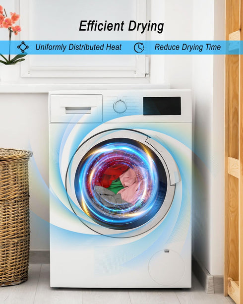 Dryer Drum Felt Seal Compatible with Whirlpool Kenmore Maytag, Replacement for 280114 PS970088