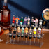 20 16 2 Countertop, 9.45''L 4.72''H 3.94''W Menkxi Pcs Beadable Wine Bottle Stoppers and Slot Clear Acrylic Tier Riser