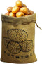Reusable Burlap Potato Storage Sack with Drawstring, 16 * 12 inch Produce Bags Keeper for Freshness