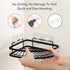 KES Shower Caddy Corner, Self-Adhesive Stainless Steel Shower Organizer, Matte Black 2 Pack