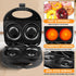 Donut Maker, Doughnut Machine, Bake 2 Donuts, Double-sided Heating, Non-stick Surface, Perfect for Breakfast, Easy to