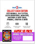 Stuff2Color Super Pack of 18 Fuzzy Velvet Coloring Posters (Animal Smiles) - Arts & Crafts for Kids and Group Activities