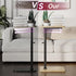 360 UTVT004R IBUYKE C Shaped Side Table, Angle Adjustable, Swivel Height Adjustable End Table for Small Spaces