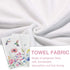 Summer Hummingbird Set 2, 18 26 Inch Seliem Anemone Flower Kitchen Dish Towel of Wild Floral Ultra Absorbent Hand