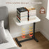 Tinysun C Shaped Small Side Table,Adjustable Tv Tray Side Table for Bedroom,Couch Bed Table TV Trays for Eating