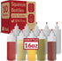 Reli. Plastic Squeeze Bottles, 16 oz. | 10 Pack | Condiment Squeeze