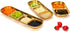 drizzle Sauce Dish, Stainless Steel Gold Condiment Dip Bowls for Soy, Tomato Sauce, Spices, Korean BBQ