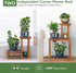 5 2 1 Plant Stand for multiple Plants Stands Indoor Outdoor Flower Pot Stand Tiers Flower Shelf Rack Plants Stands