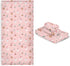 Set 3 Sets Pfrewn Christmas Winter Towels of Christmas Symbol with Pink Bathroom Towel Soft Absorbent Bath Hand Towels