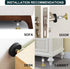 4PCS(27-114mm) Krisler Adjustable Threaded Bed Frame Anti-Shake Tool, Headboard Stoppers, Bedside Anti Shake Tool