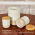 Yangbaga Canister Sets for Kitchen Counter, 80 OZ Large Ceramic Food Storage Jars with Airtight Lids