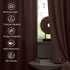 W52 L84, 2 StangH Pink Velvet Curtains for Nursery Bedroom, Room Darkening Privacy Protect Window Treatment Home