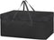 Demao Extra Large Outdoor Cushion Storage Bags,Heavy Duty Patio Waterproof Furniture Cushion Cover