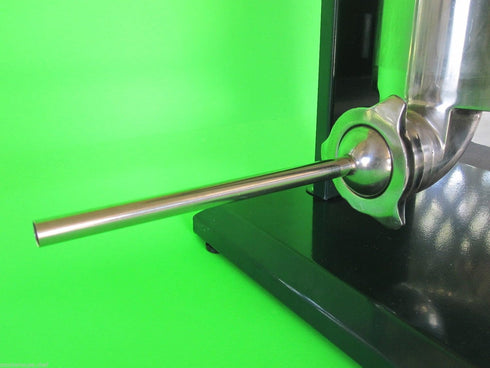 Smokehouse Chef Narrow tube for Manual sausage stuffer 2" base x 3/8" diameter for