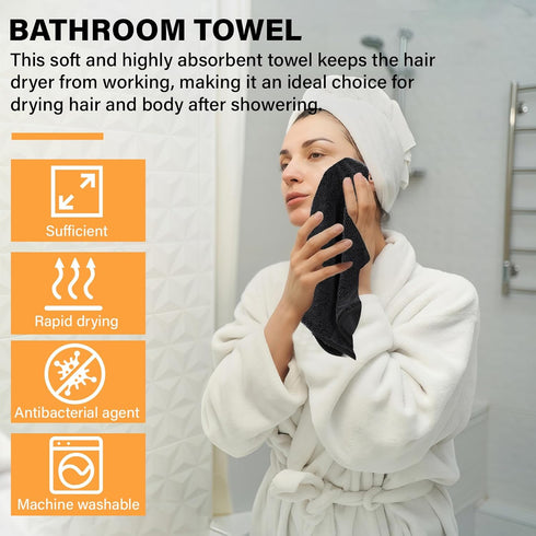 3 Pack 15.7 23.6 Inches Longzhuo Microfiber Bath Towels, x Microfiber Cleaning Cloth Towel Super Absorbent Microfiber