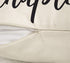 Just One More Chapter Throw Pillow Case - Cushion Cover for Book Lovers, Linen, 18 x 18 Inch