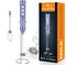 MF02 Rechargeable Milk Frother, Handheld Foam Maker with Stainless Whisk for Cappuccino, Latte, Keto Diet, Ultra Violet