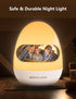 Dimmable 1H 200H MediAcous Night Lights for Kids Room, Egg Light for Nursery with Stable Charging Pad, Baby Night Light