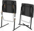 Allpop 6 3 Max TV Tray Table, Adjustable Large TV Tray for Eating, Folding Dinner Laptop Table on Couch & Bed