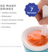 ZOKU Jumbo Slush and Shake Maker, Compact Make and Serve Cup with Freezer Core Creates Single-Serving Smoothies, Slushies and Milkshakes in Minutes, BPA-Free, Bright Blue by ZOKU