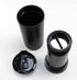 Iconikal Insulated Coffee Tumbler with Built-In French Press, 16 oz Black On-the-Go Coffee Maker