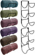 Sorbus Towel Holder for Bathroom Wall - 12 Level Wall Mounted Towel