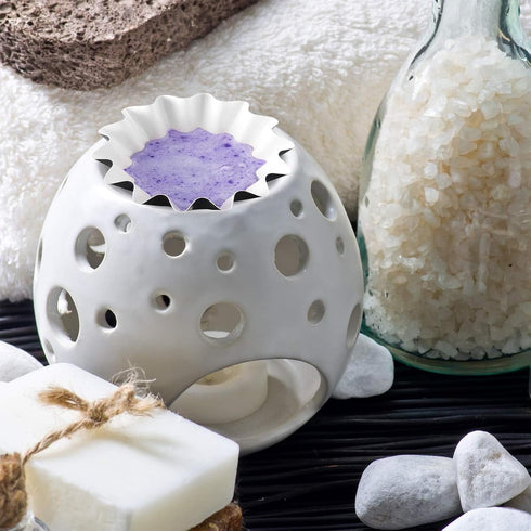Boao Reusable Wax Melt Liners, Leakproof Wax Warmer Containers for Scented Candle, Paper Holders for Electric Melter