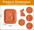 dgudgu 6 Hummingbird, Pcs Brown Sugar Keeper Terracotta Brown Sugar Saver Terra Cotta Disc Saver And Softener Disc