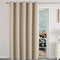 Joydeco Sliding Door Curtains - Light Beige Extra Wide Curtains 70 x 108 inches for Patio and Living Room