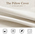 Golden Blush Roses Floral Throw Pillow Covers on Gray, Set of 2 Modern Decorative Cases 18"X18"