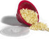 Norpro Microwave Popcorn Popper, 10.5" x 5" x 10.5", Red, w/clear lid by Norpro