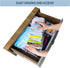 Drawer Organizer for Baby Clothes, Accordion Drawer Dividers Organizers, Storage Box for Onesies, Underwear, Socks, Set