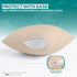 Utopia Bedding Zippered Waterproof Pillow Protectors Queen Size (2 Pack, Beige), Bed Bug Proof Encasement Covers 20 x