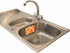4 Pack. Counters Jokari Suction Cup Kitchen Sponge Caddy Stick to Any Type of Stainless Steel or Ceramic Sink to Keep