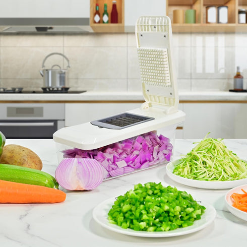 Slicer,6 Essentials(10 1, SUSTEAS Vegetable Chopper Mandoline Blade Pro Food Chopper, Onion Potato Dicer, Veggie Cutter