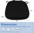 2.5" (1 BUYUE Thickened Friendly Woven Fabric Dining Chair Cushion, U-Shape High Density Foam Comfortable Chair Pad