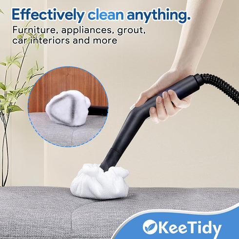 Steam Cleaner Accessories for Dupray Neat - Washable Microfiber Pads for Hardwood Floor Cleaning