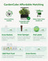 166pcs GARDENCUBE Hydroponic Pods Kit: Compatible with Aerogarden Grow Anything Herb Kits - Includes Grow Sponges Grow