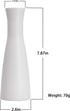 Tall Conic Composite Plastics Flower Vase - Small Bud Decorative Floral Vase for Arranging Bouquets