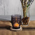 Ivory Vanilla Scented Clear Cup Tealight Candles, Set of 50